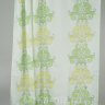 Штора для ванной DAMASK зеленая фото 2