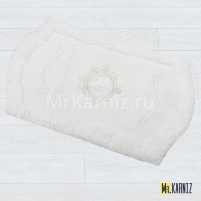 Ковер для ванной Royal белый