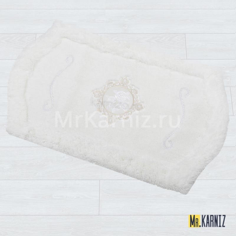 Ковер для ванной Royal белый