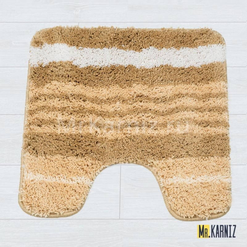 Коврик для туалета Найс 25 бежевый