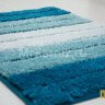 Коврик для ванной Градиент голубой фото 2