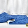 Коврик для ванной ЛАНА синий фото 2