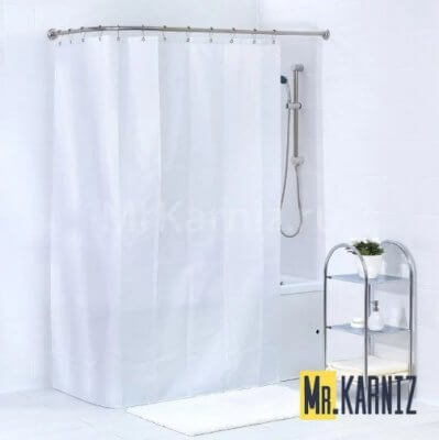 Штора для ванной Жаккард Mariana Silver Rain